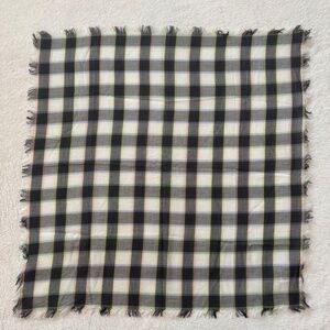 Madewell Black, White, Pastels—Frayed Edge Bandana